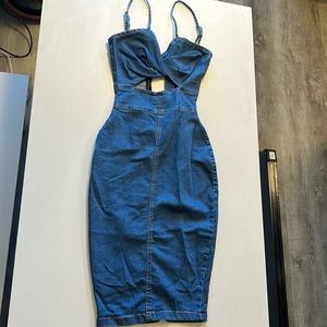 Pretty little thing denim dress